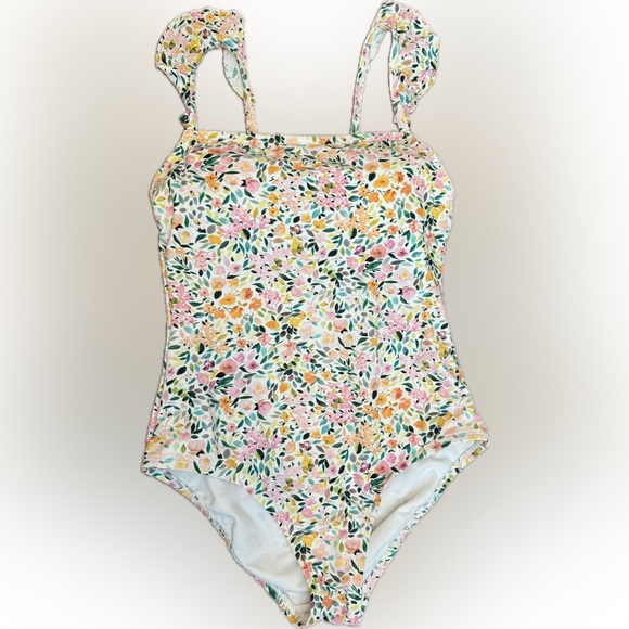 Kona Sol Floral swimsuit - size small - Picture 1 of 7